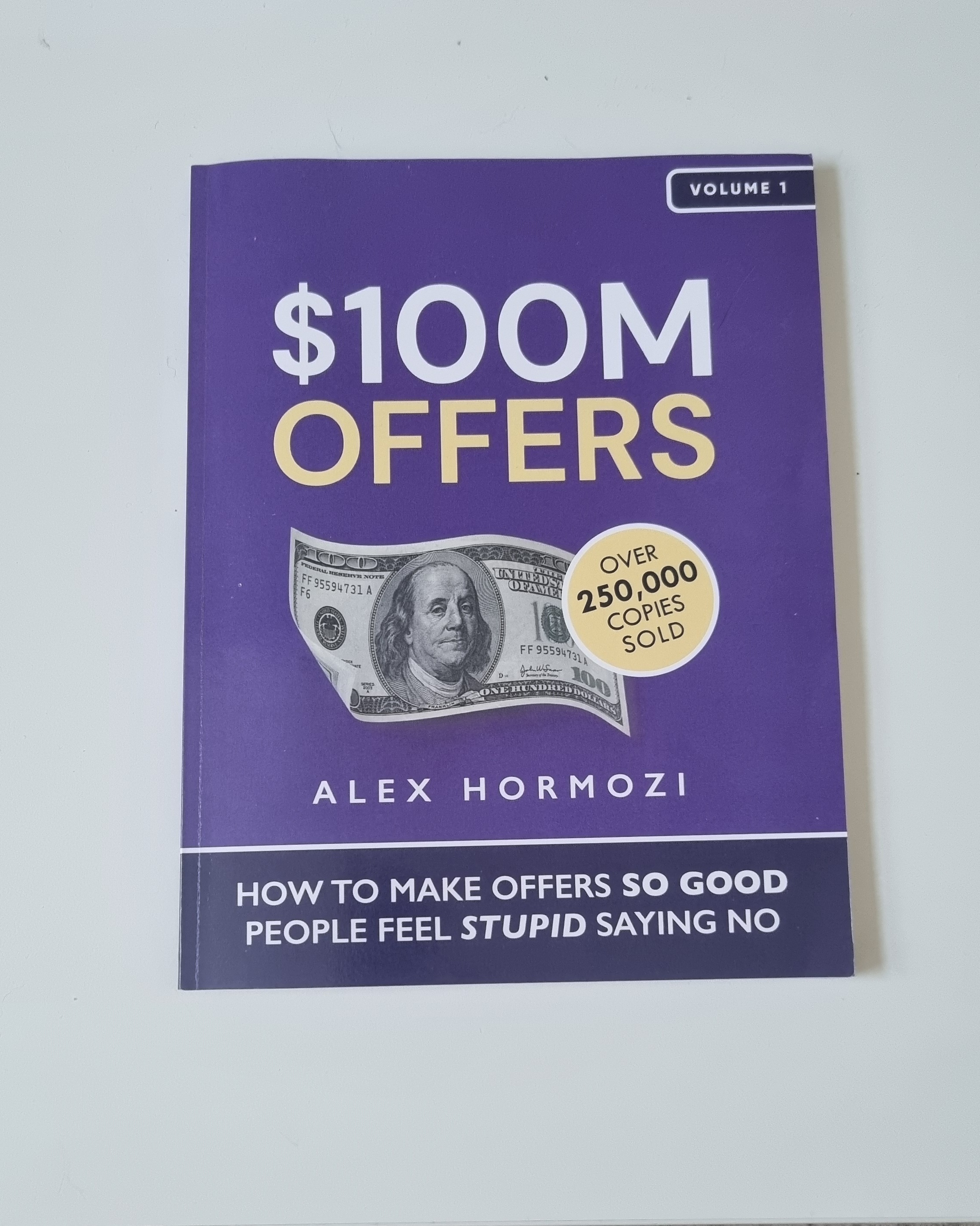 $100M Offers van Alex Hormozi